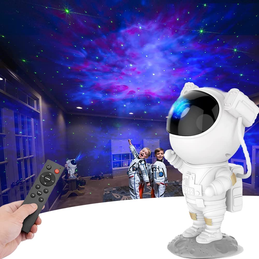 Astronaut Galaxy Projector with Remote Control Night Light for Gifts