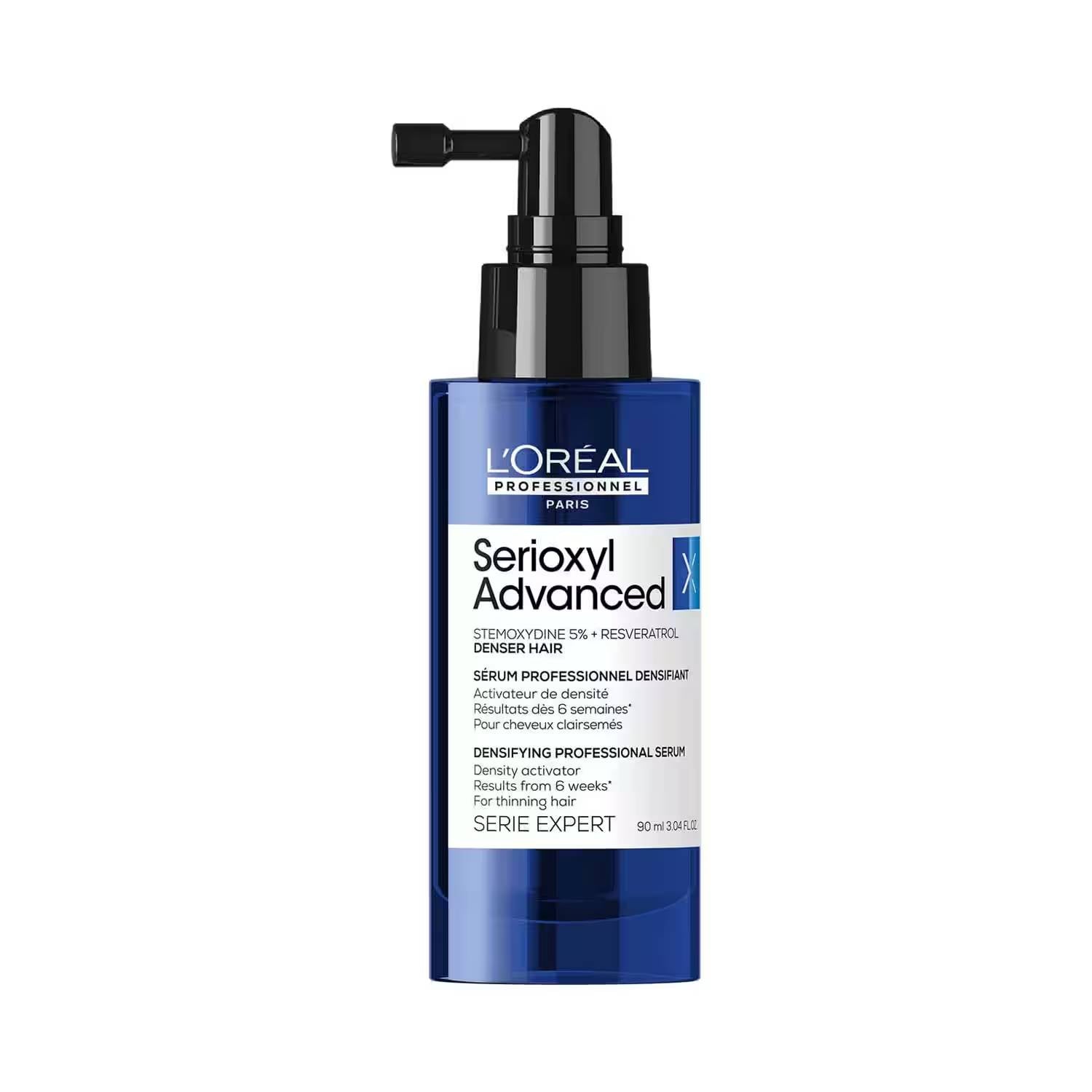 L'Oreal Professionnel Serioxyl Advanced Density Activator, Leave-In Serum for Hair Growth (90ml)