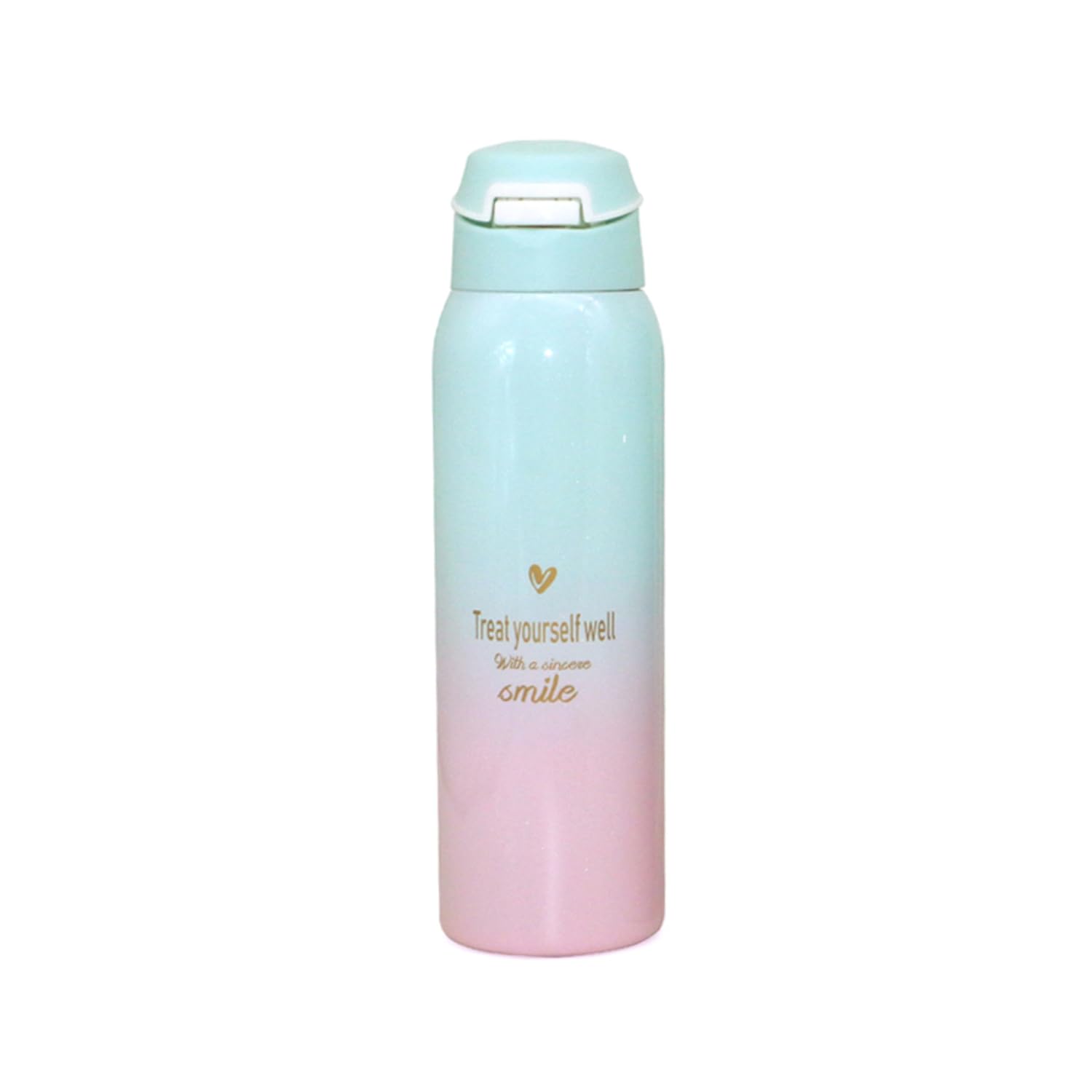 Stainless Steel Water Bottle for Hot and Cold Kidster Sipper - Sea Green (500ML)