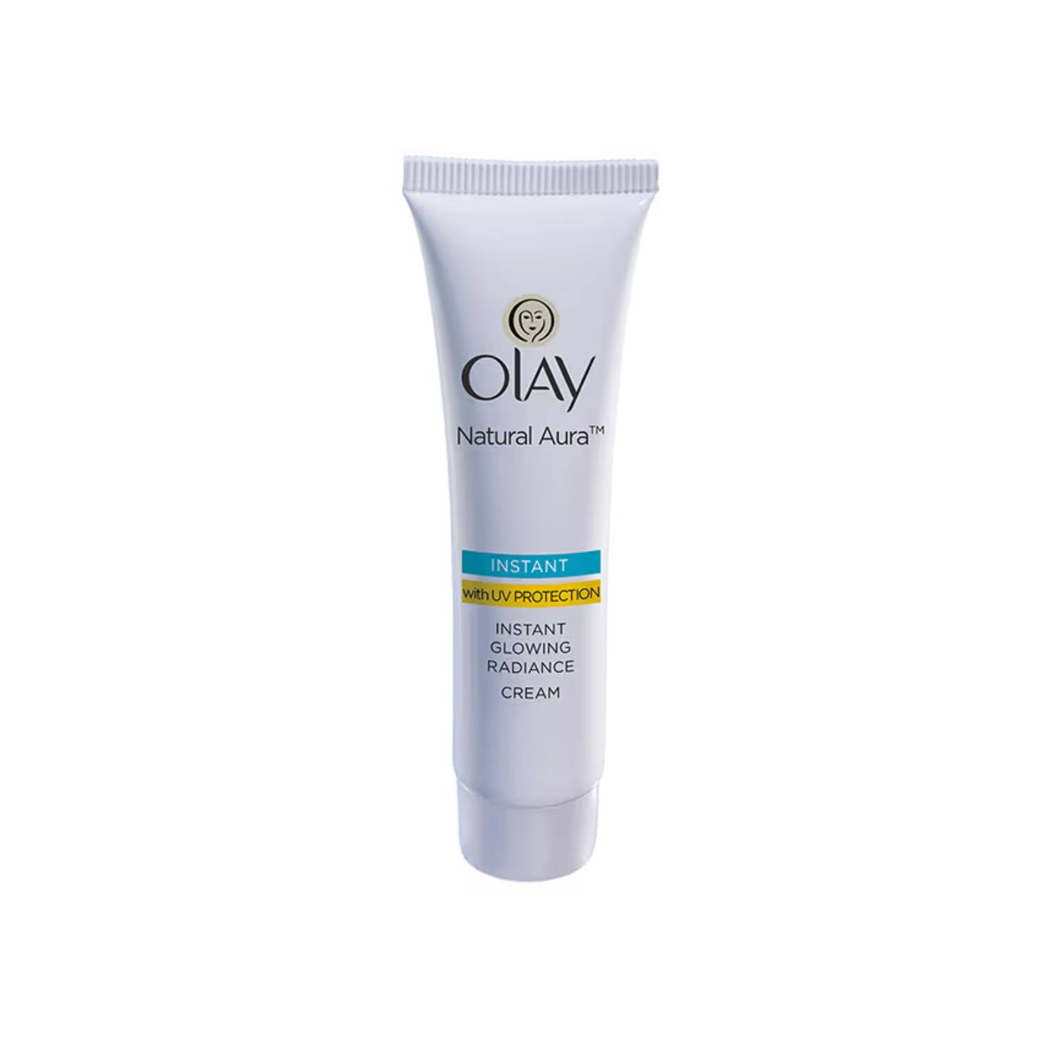 Olay Natural Aura Day Cream With SPF 15, Glowing Radiance Cream With Niacinamide, Vitamin Pro B5, E (20g)
