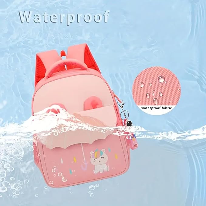 Playful Embossed Adventure Boys Girls Kids School Bag for Ages 2-5 Years - Astronaut