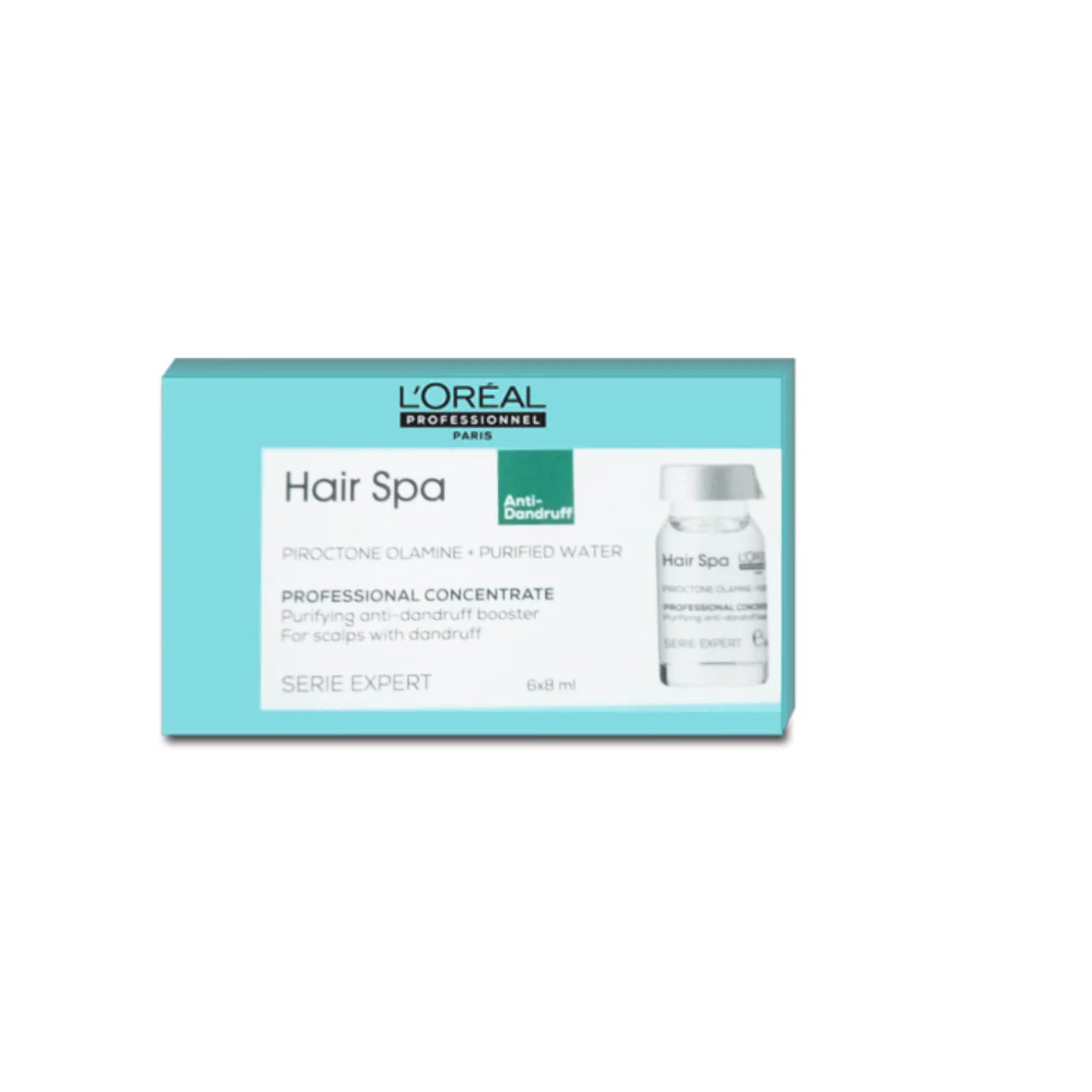 L'Oreal Professionnel Hair Spa Anti-Dandruff Purifying Water (Pack of 6)