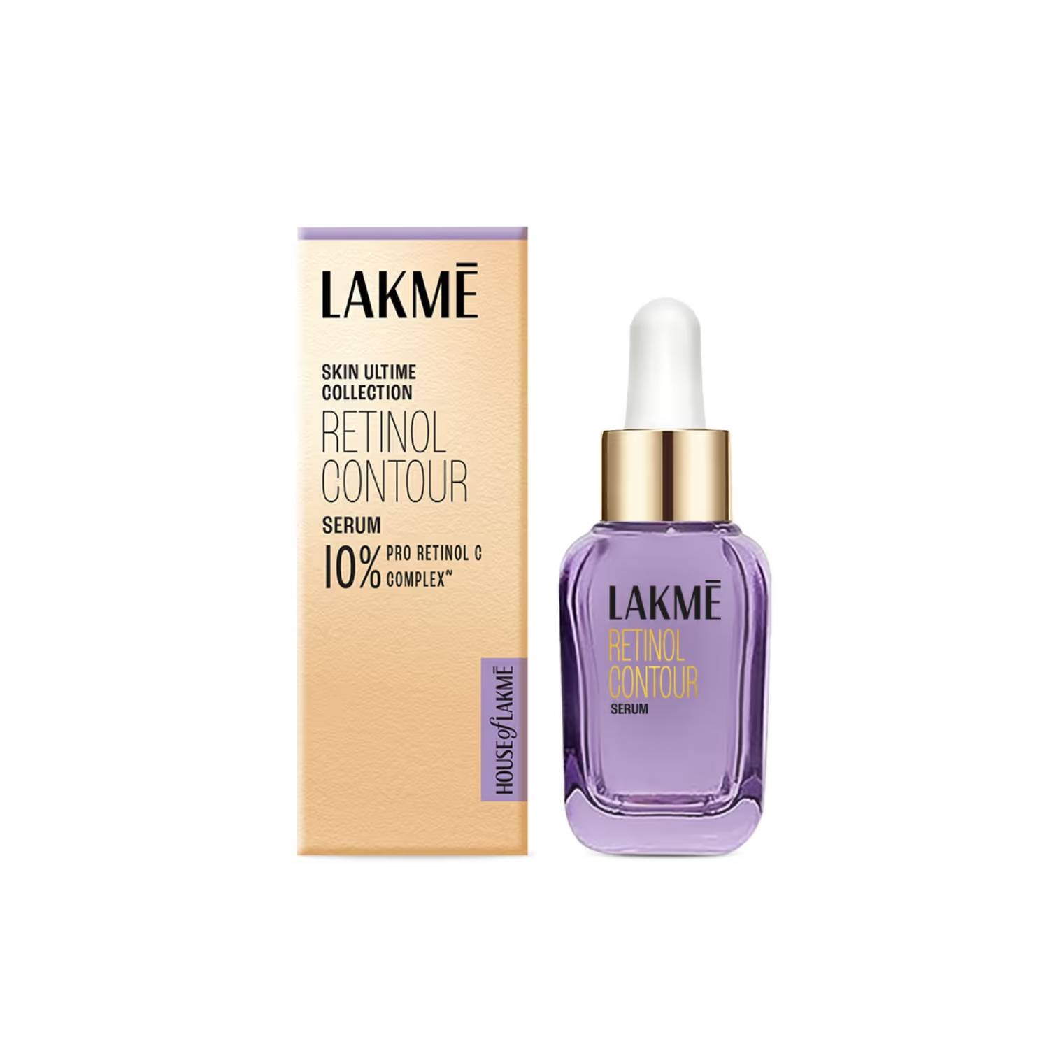 Lakme Retinol Advanced Renewal Serum 0.1% Retinol + 5% Peptide Complex (30ml)