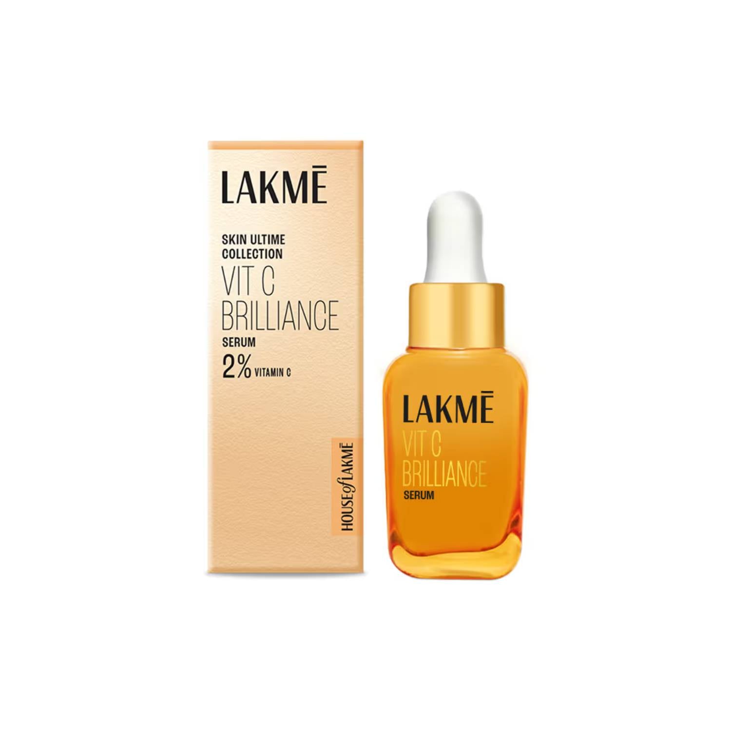 Lakme 9 to 5 2% Active Vitamin C Face Serum for Bright Healthy Glowing Skin (15ml)