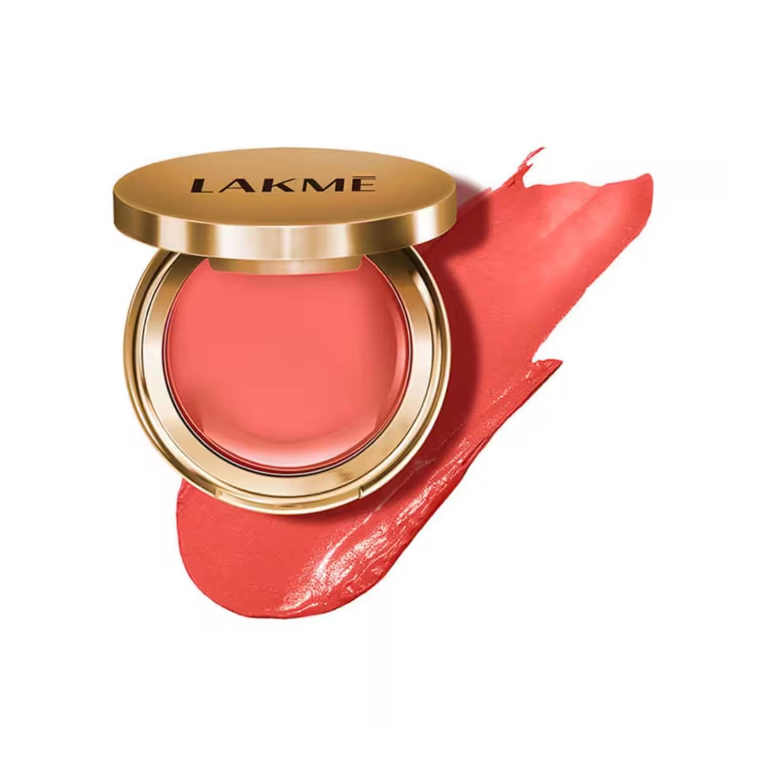 Lakme 9 To 5 Powerplay Velvet Crème Blush - Soft Coral (9g)