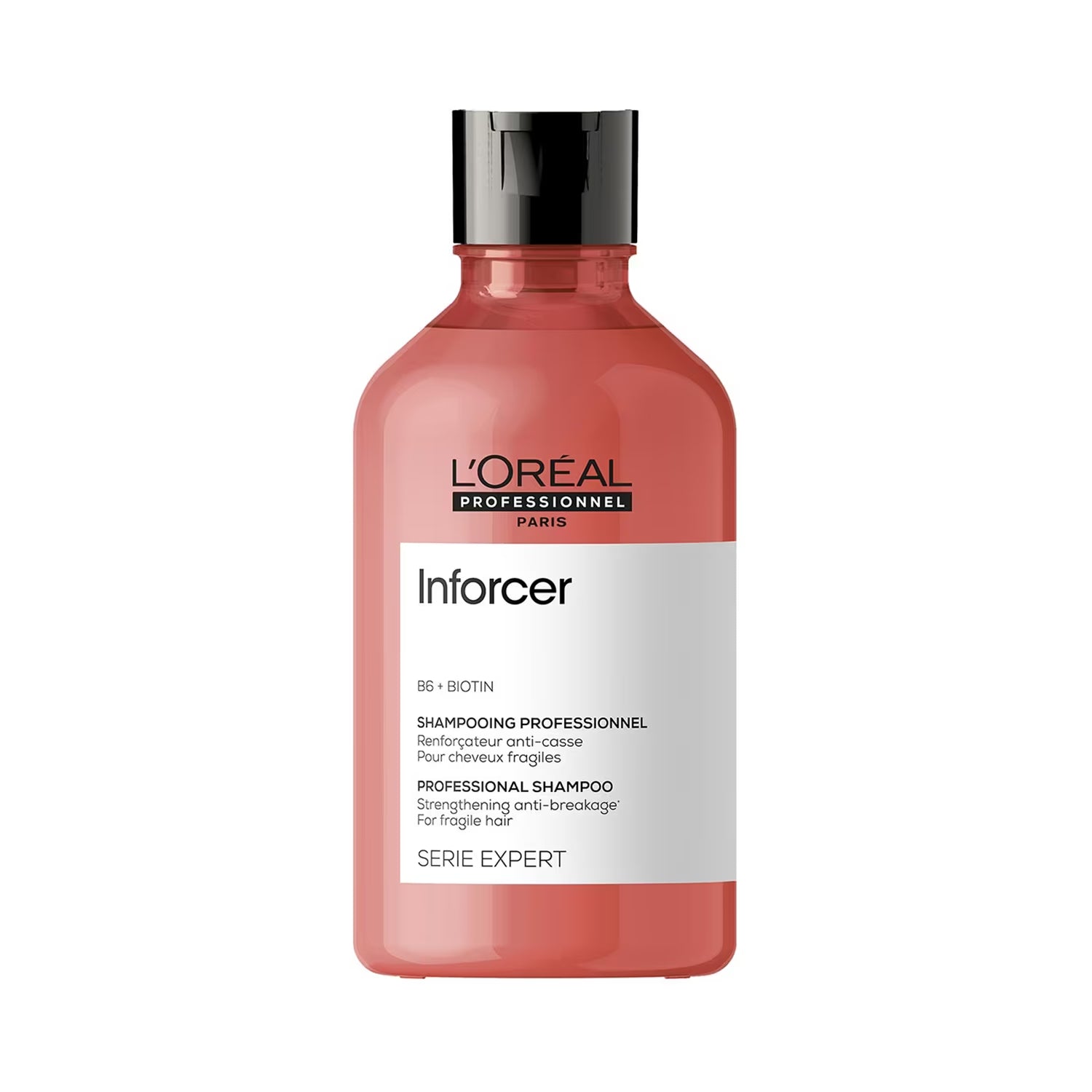 L'Oreal Professionnel Inforcer Shampoo for Reduced Hair Breakage (300 ml) With Biotin & Vitamin B6