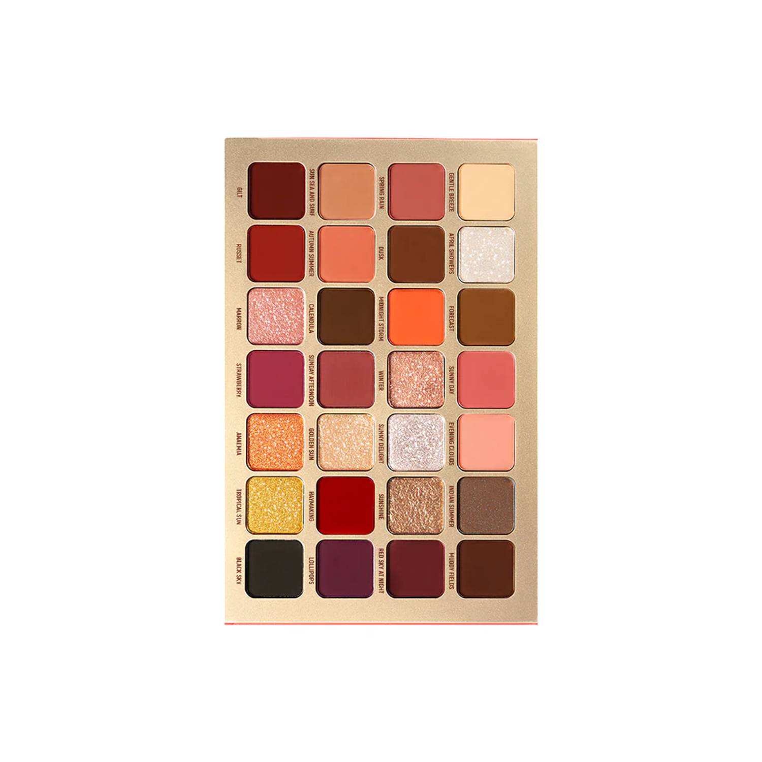 Daily Life Forever52 28 Color Intense Eyeshadow Palette - ICP001 Tuscany