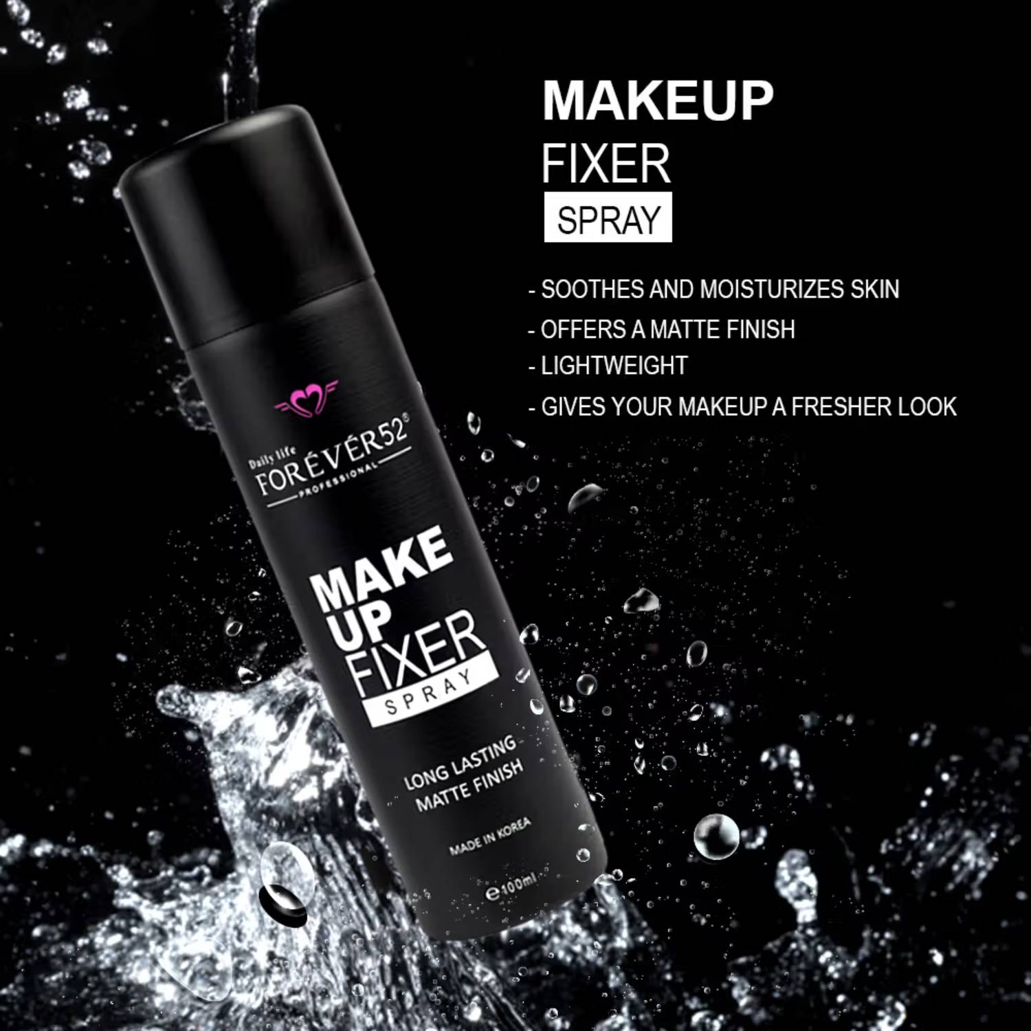 Daily Life Forever52 Makeup Fixer Spray - Matte Finish (100ml)