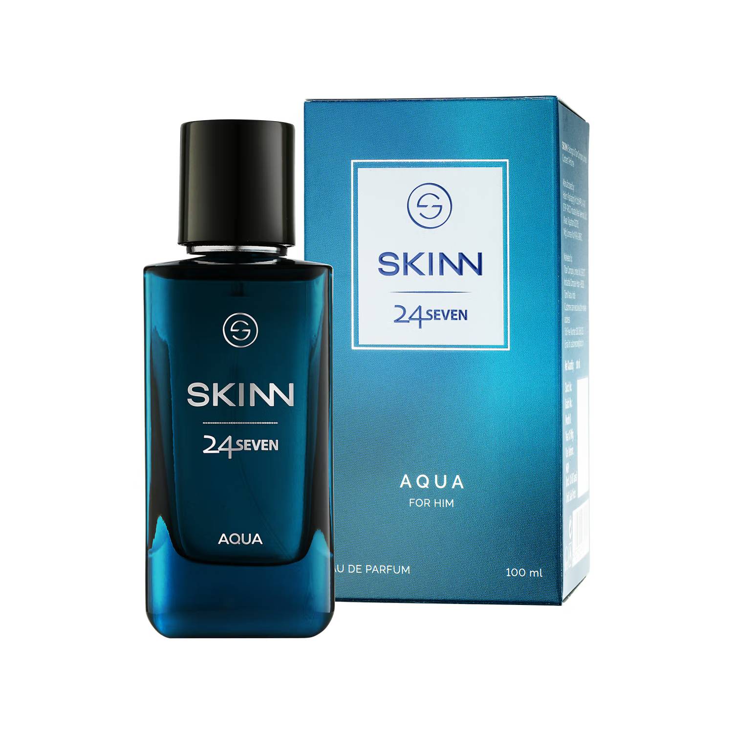 Skinn by Titan 24Seven Perfume for Men - Aqua Eau De Parfum (100ml)