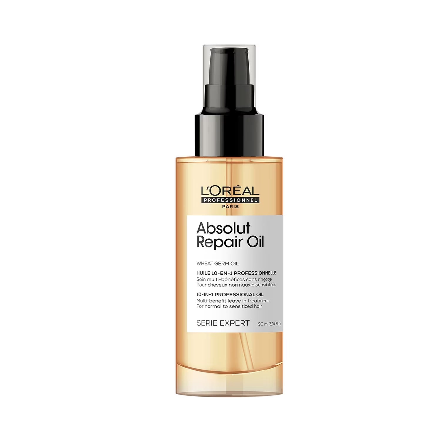 L'Oreal Professionnel Absolut Repair 10-in-1 Multi-Benefit Hair Serum For Dry & Damaged Hair (90 ml)