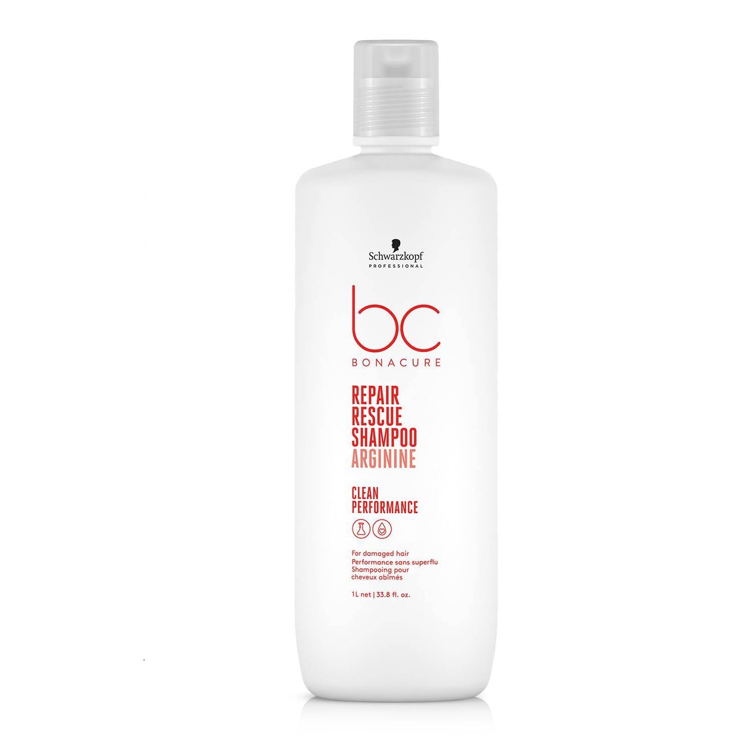 Schwarzkopf Professional Bonacure Repair Rescue Shampoo With Arginine (1000ml)