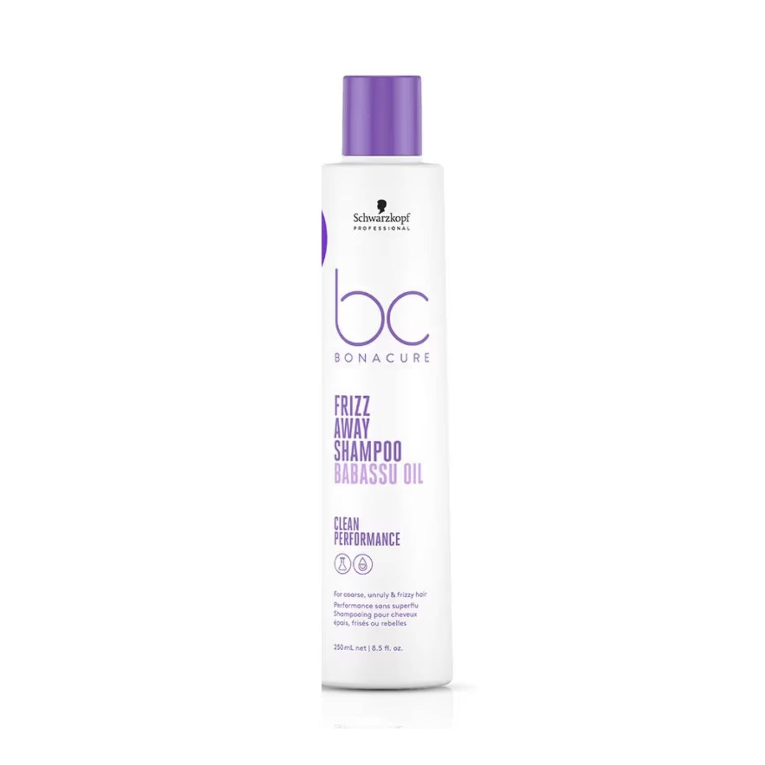 Schwarzkopf Professional Bonacure Frizz Away Shampoo With Babassu Oil (250ml)