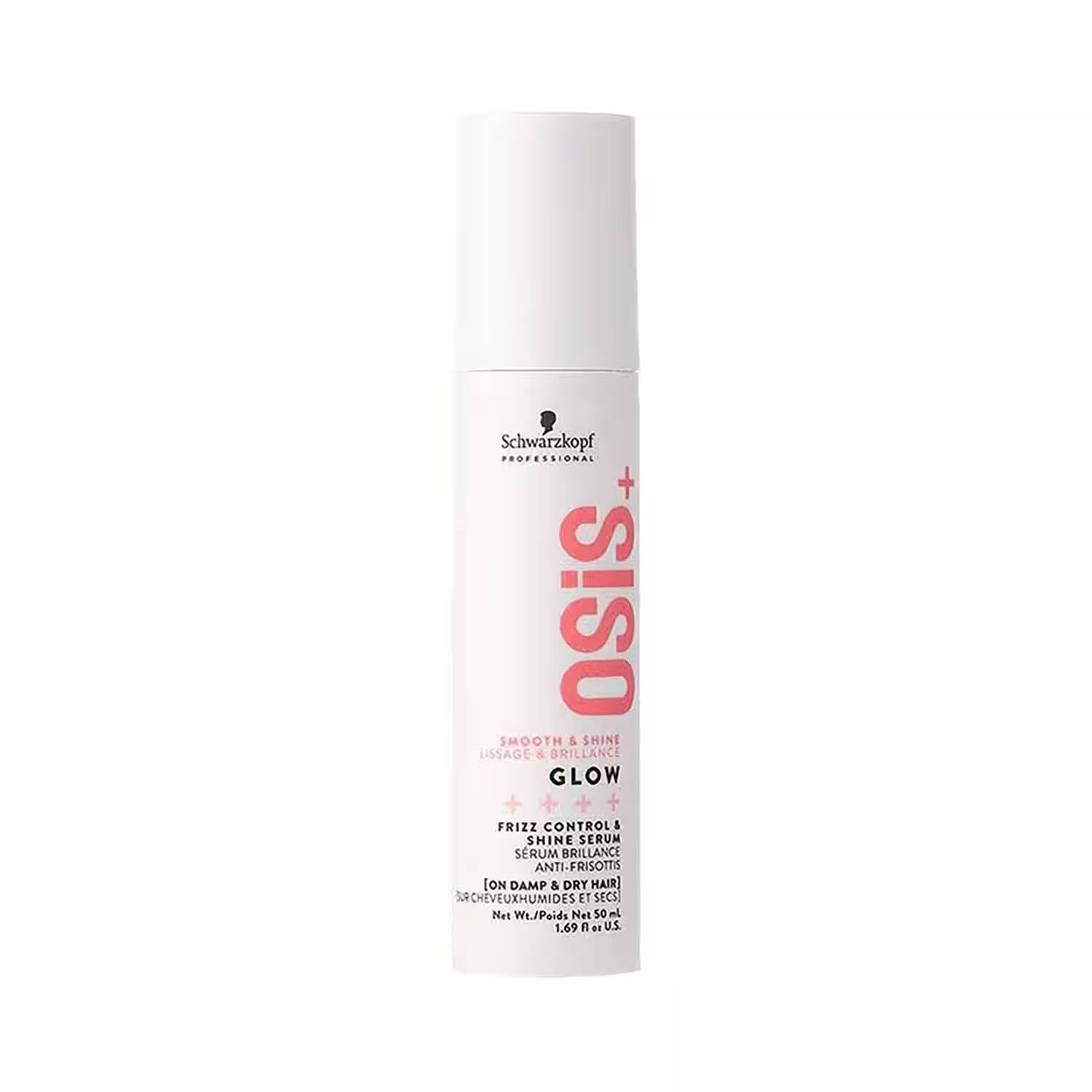 Schwarzkopf Professional OSiS+ Glow Anti-Frizz Shine Serum For Frizz Reduction And Shine (50ml)