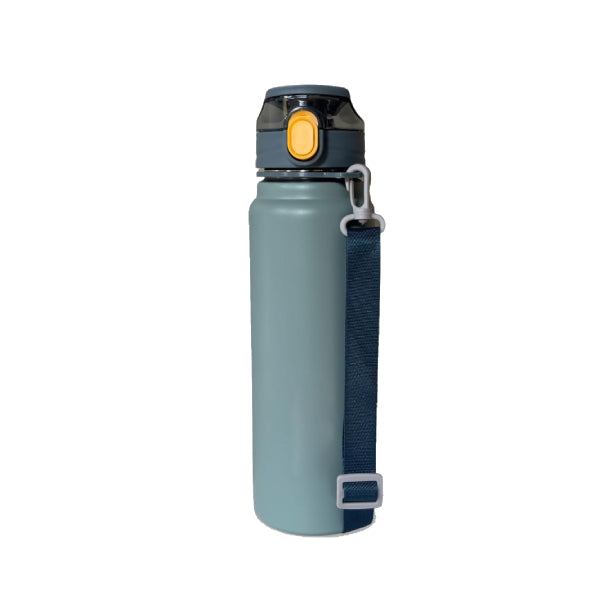 Stainless Steel Vacuum Insulated Water Bottle, 13 hrs Hot & 15 Hrs Cold Thermos - Green 800ML