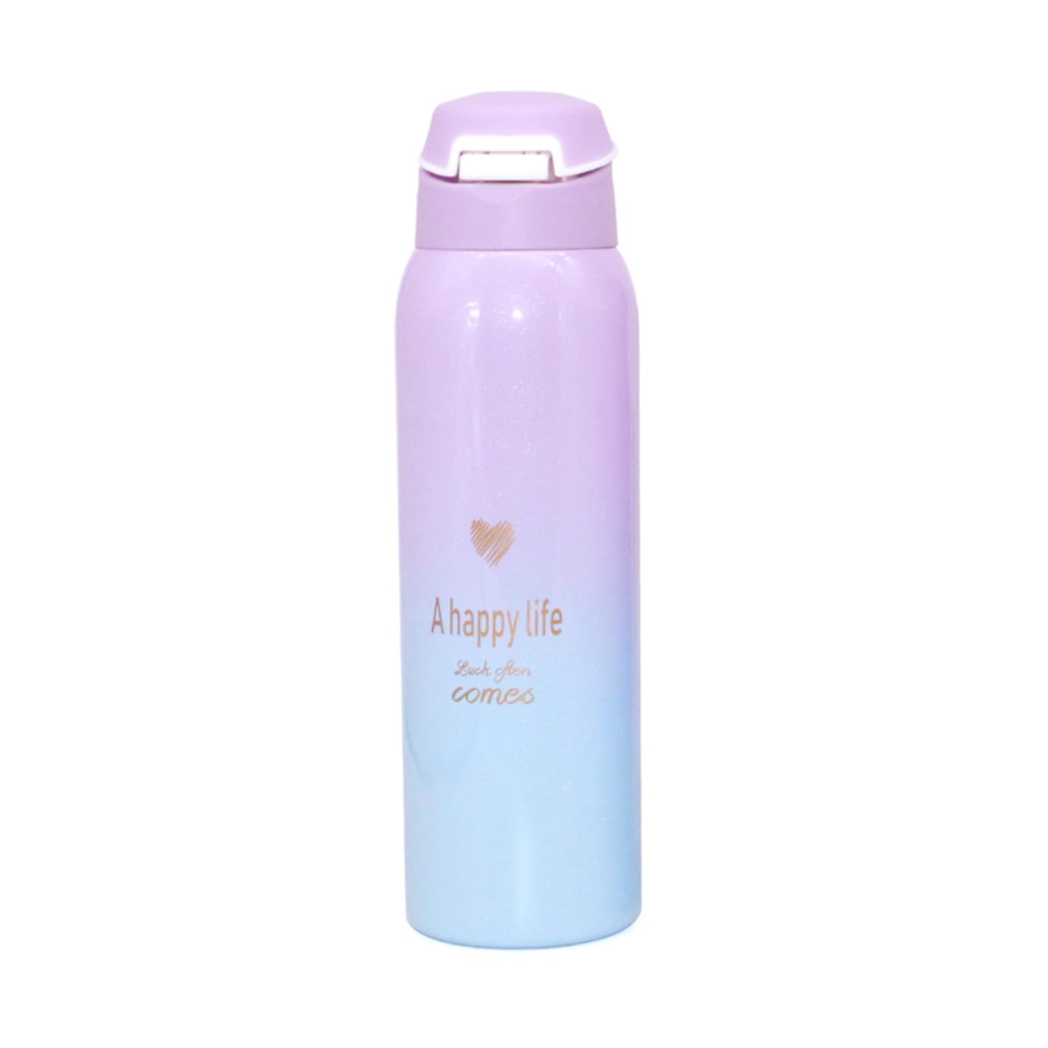 Stainless Steel Water Bottle for Hot and Cold Kidster Sipper - Purple (500ML)