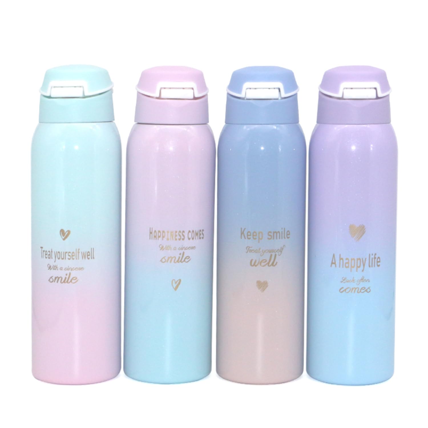 Stainless Steel Water Bottle for Hot and Cold Kidster Sipper - Sea Green (500ML)