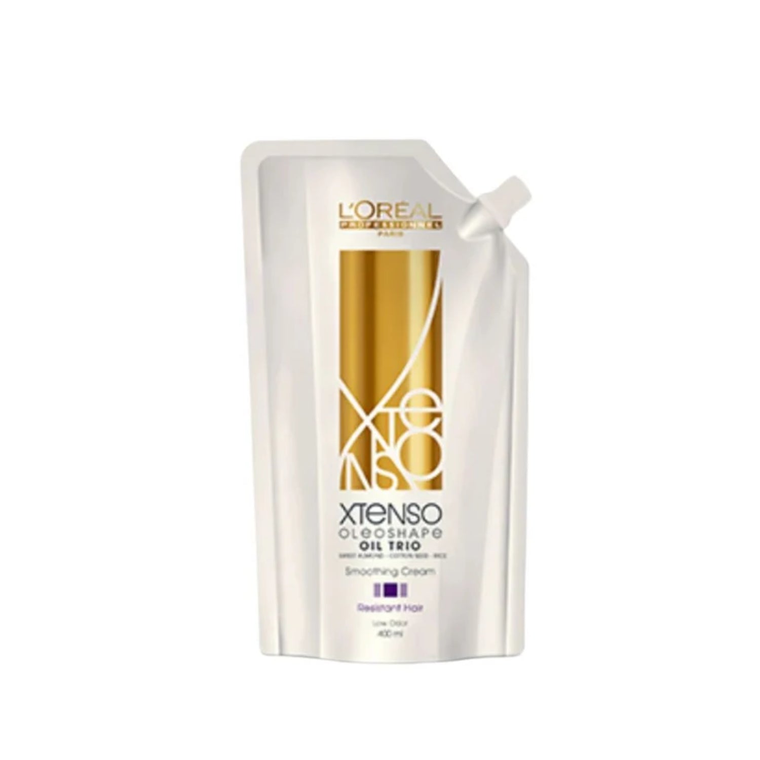 Loreal Professionnel Paris X-tenso Oleoshape Oil Trio Smoothing Cream Resistant Hair 400ml