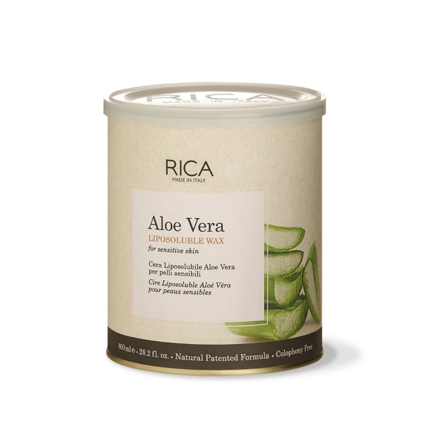 Rica Aloevera Wax For Sensitive Skin 800Ml