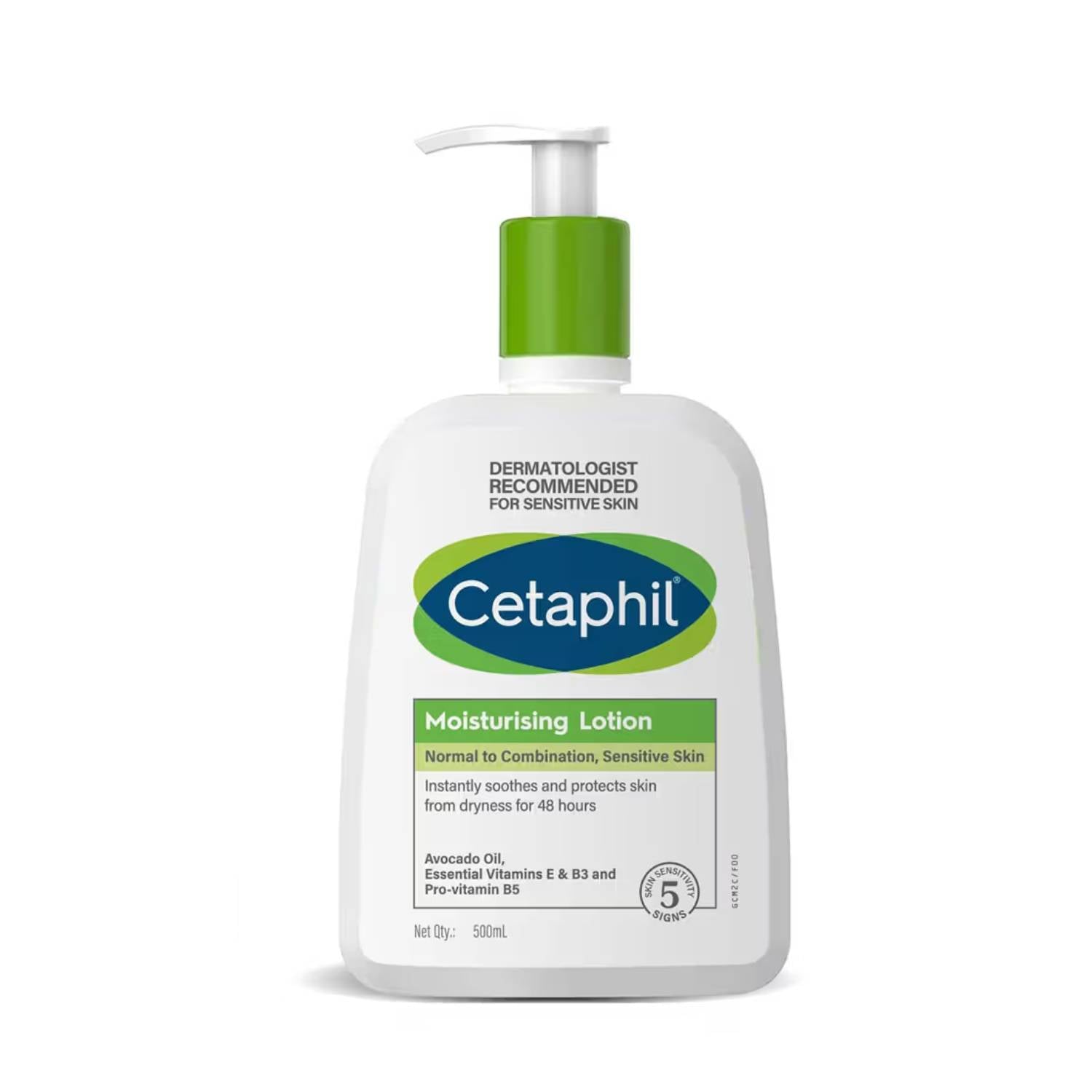 Cetaphil Moisturising Lotion For Dry To Normal Sensitive Skin - Dermatologist Recommended (500ml)
