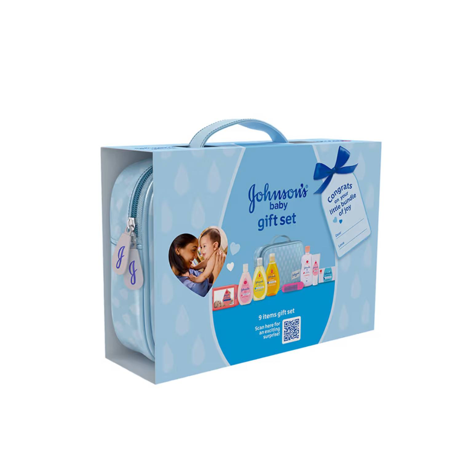 Johnson's Baby Gift Set Combination Pack of 9