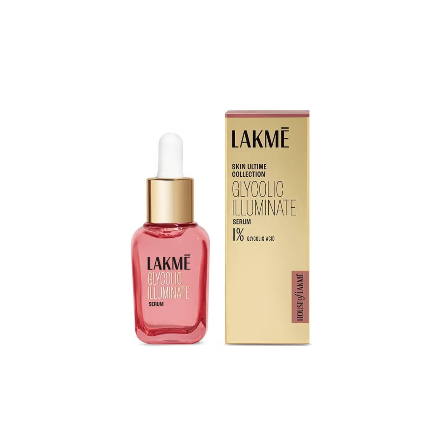 Lakme Glycolic Illuminate Serum With 1% Glycolic Acid Reduces Dullness & Improves Texture (15ml)