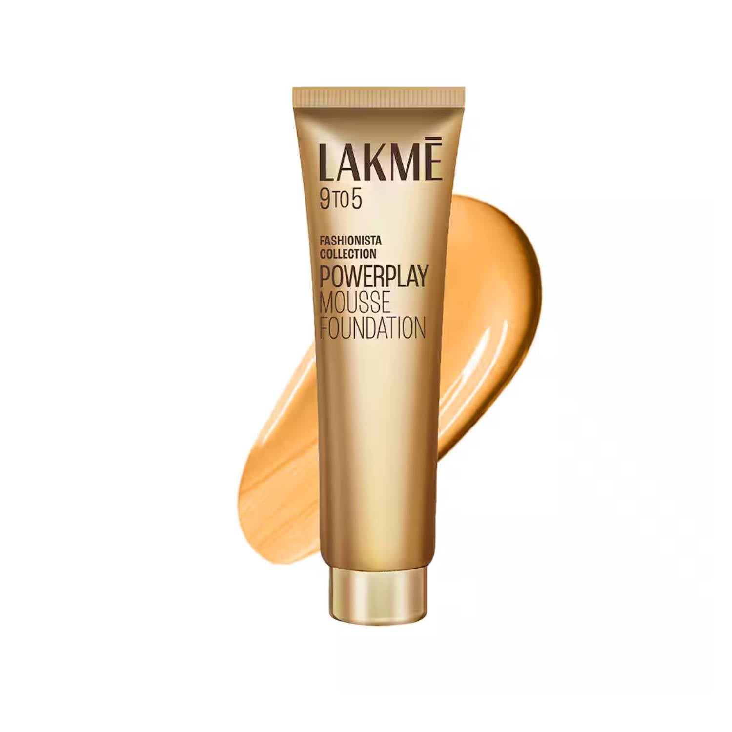 Lakme 9to5 Powerplay Mousse Foundation - Beige Vanilla (25 g)