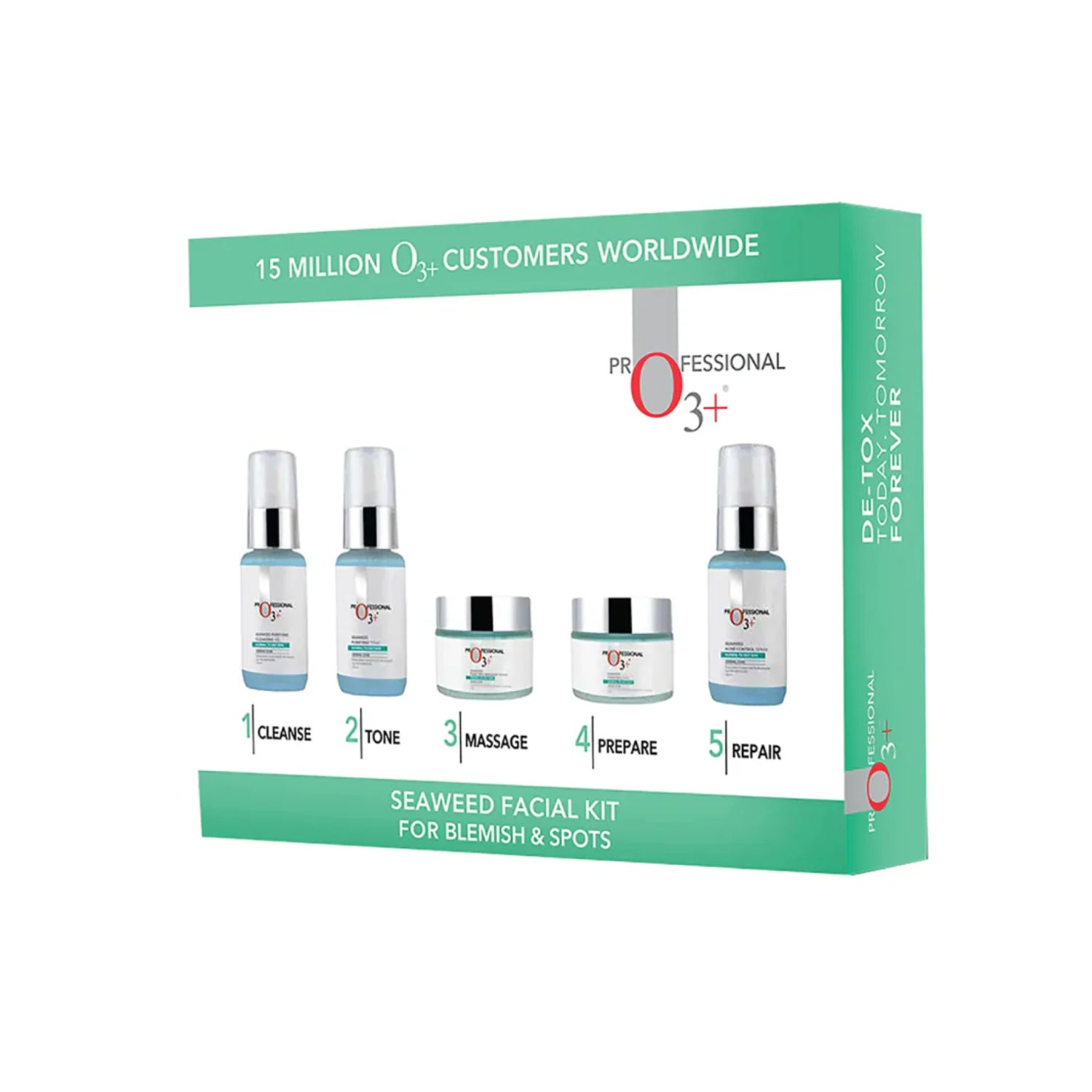 O3+ Seaweed Facial Kit For Blemish & Spots (150ml+100g)