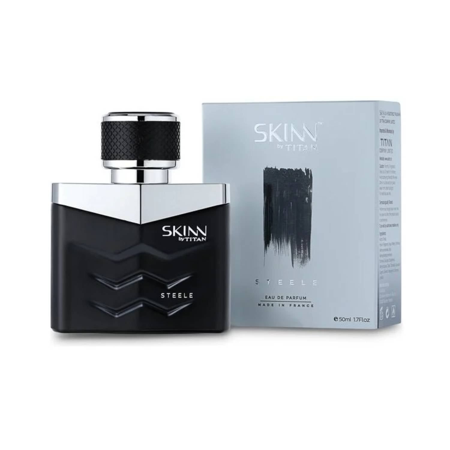 Skinn by Titan Steele 50 ML Perfumefor Men EDP