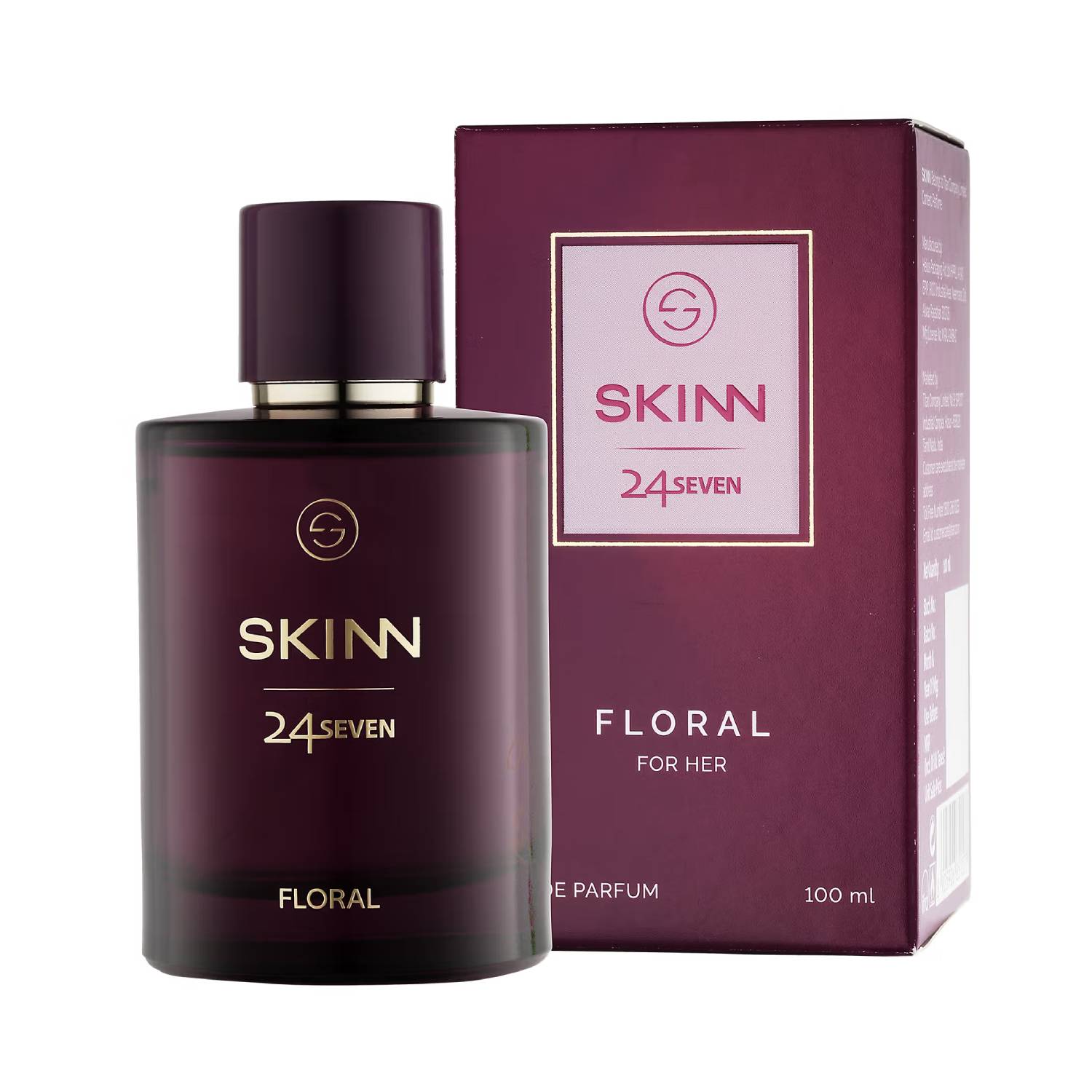 Skinn by Titan 24Seven Perfume for Women - Floral Eau De Parfum (100ml)