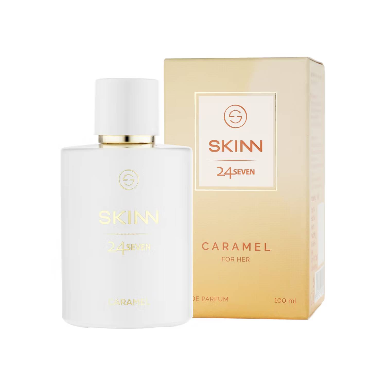Skinn by Titan 24Seven Perfume for Women - Caramel Eau De Parfum (100ml)