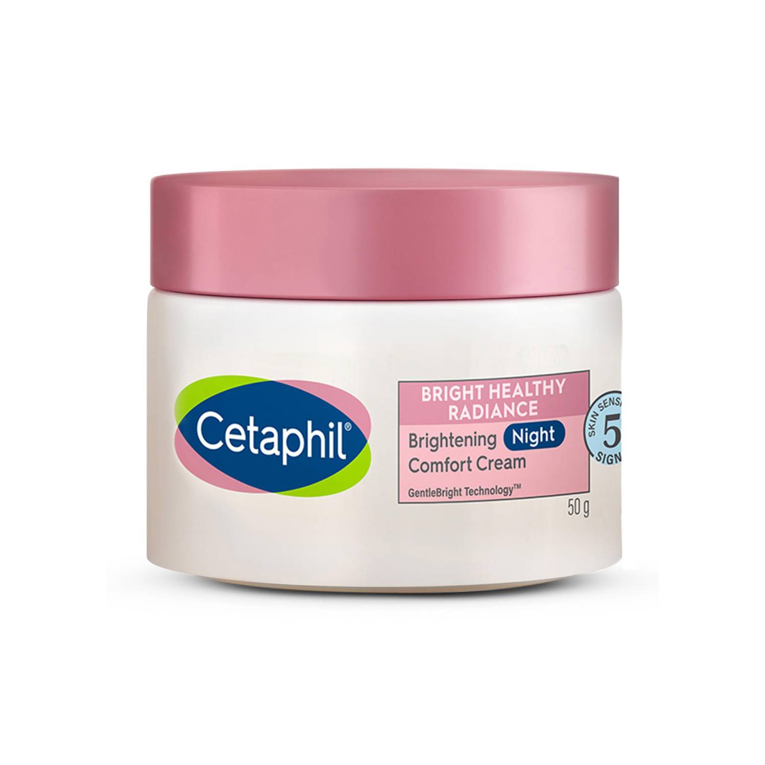 Cetaphil Brightening Night Protection Cream With Niacinamide Reduces Dark Spots- Dermatologist Tested (50gm)