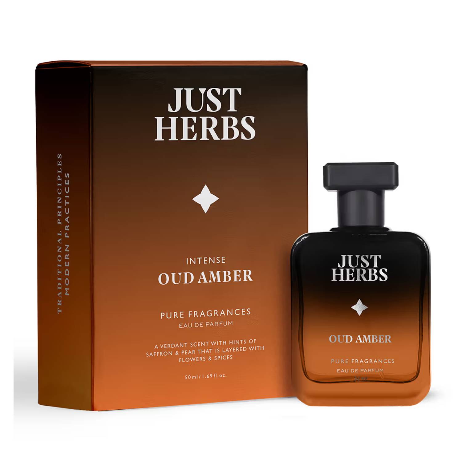 Just Herbs Intense Oud Amber Eau De Perfume (50ml)