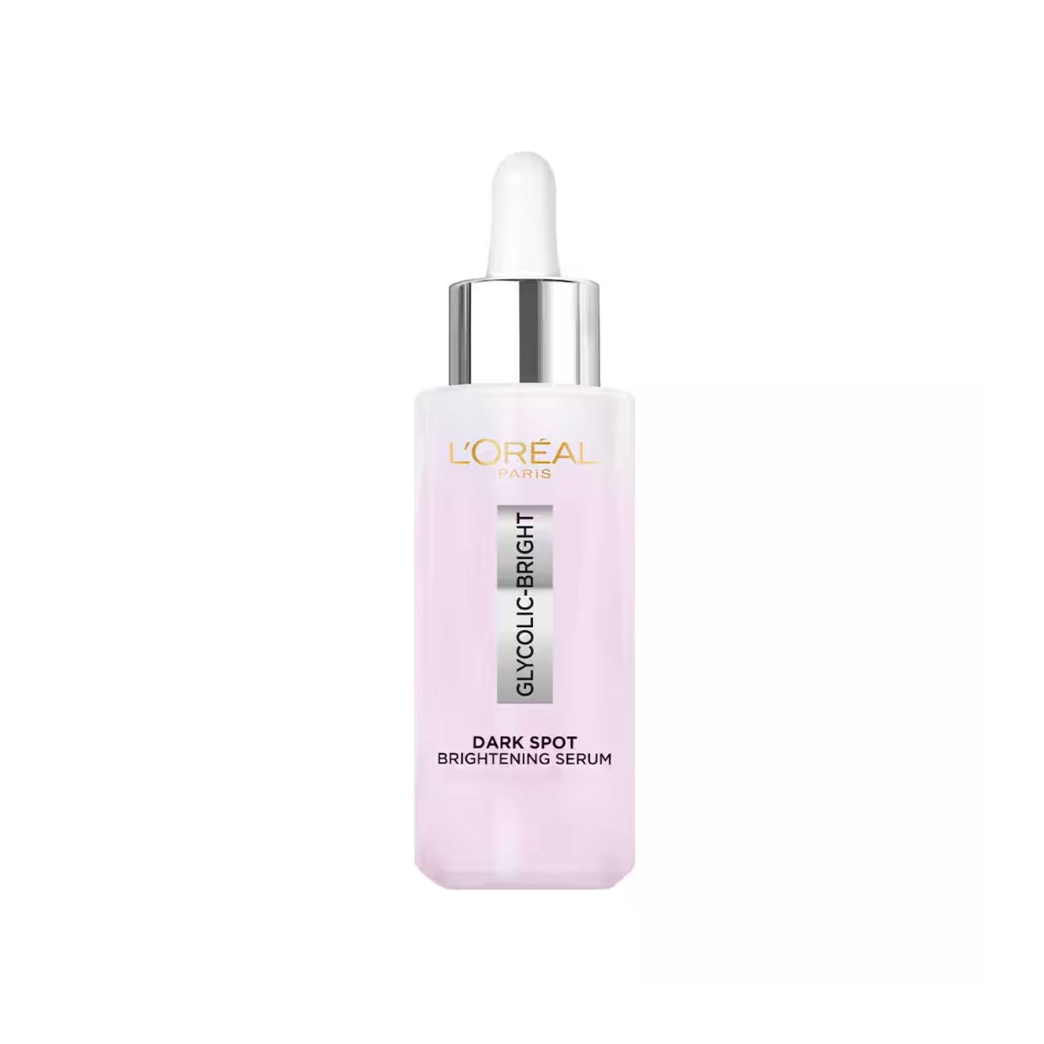 L'Oreal Paris Glycolic Bright 8% Melasyl + Niacinamide Face Serum for Brightening Dark Spots (15 ml)