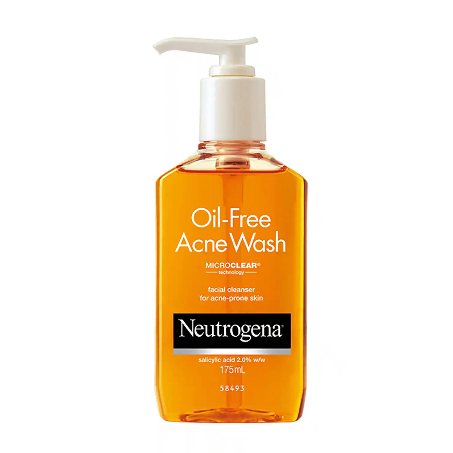 Neutrogena Oil Free Acne Face Wash - (175ml)