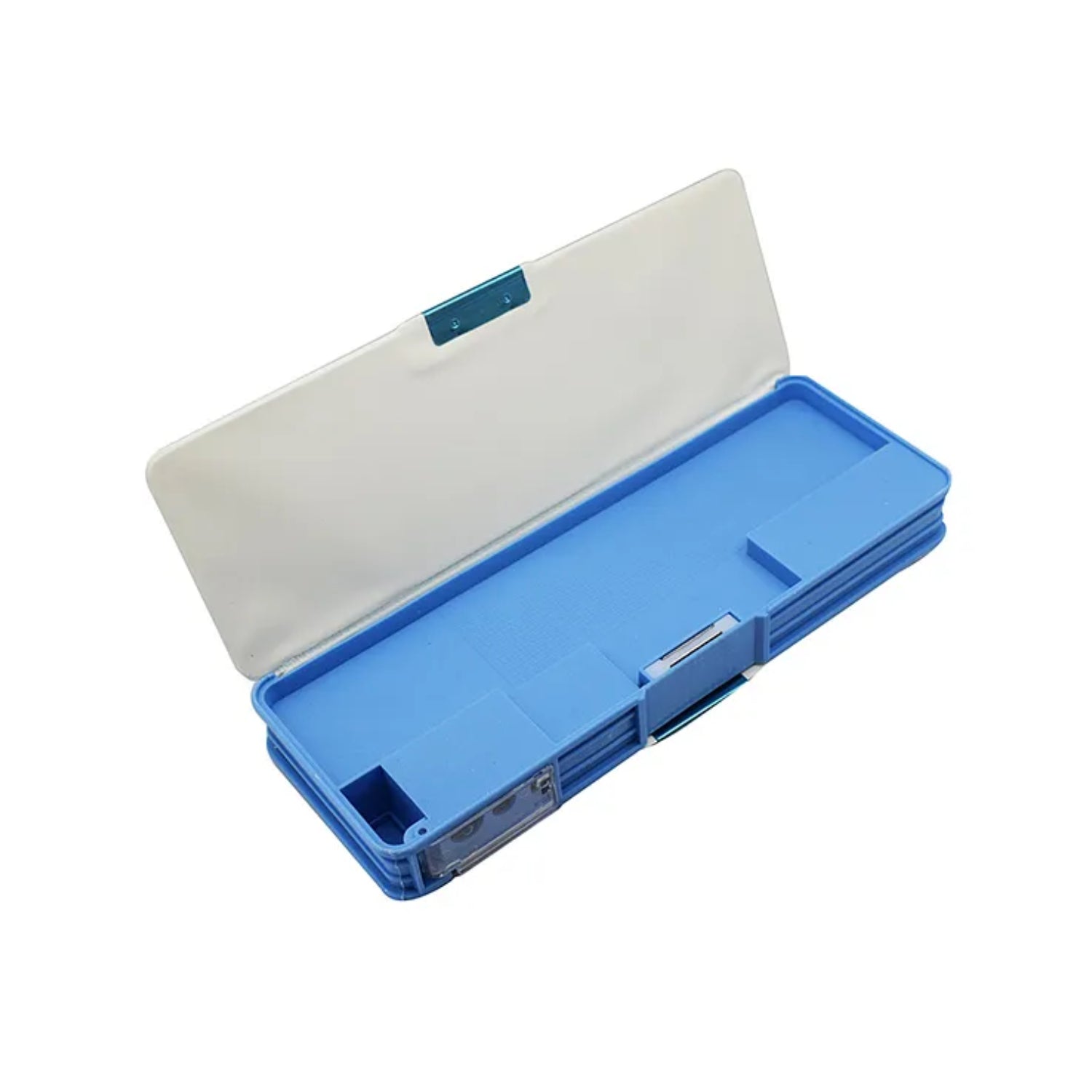 Pencil Box with LED Light and Dual Sharpener for School Kids - Dino