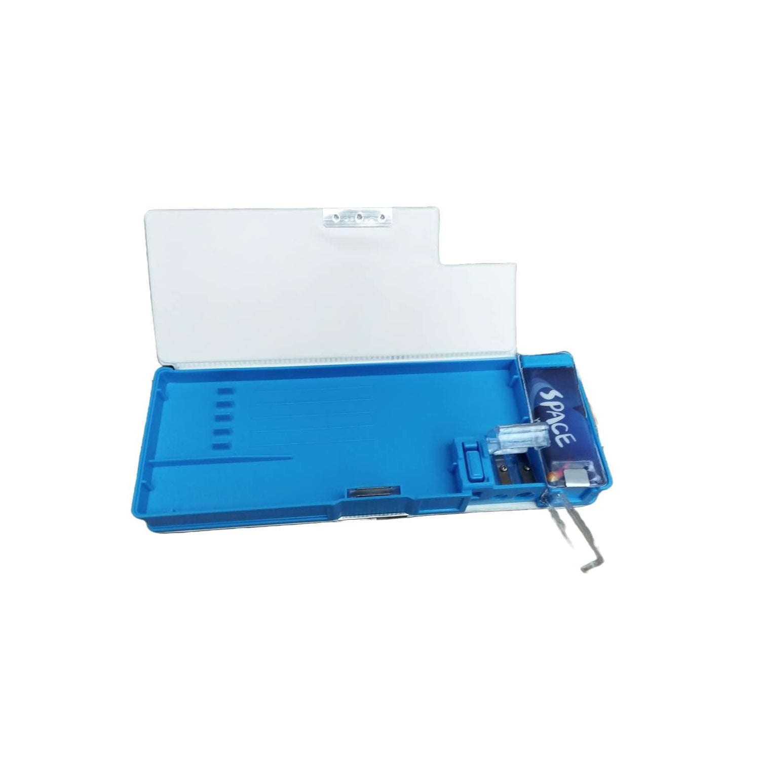 Pencil Box Dual Sharpener for School Kids - Space Man