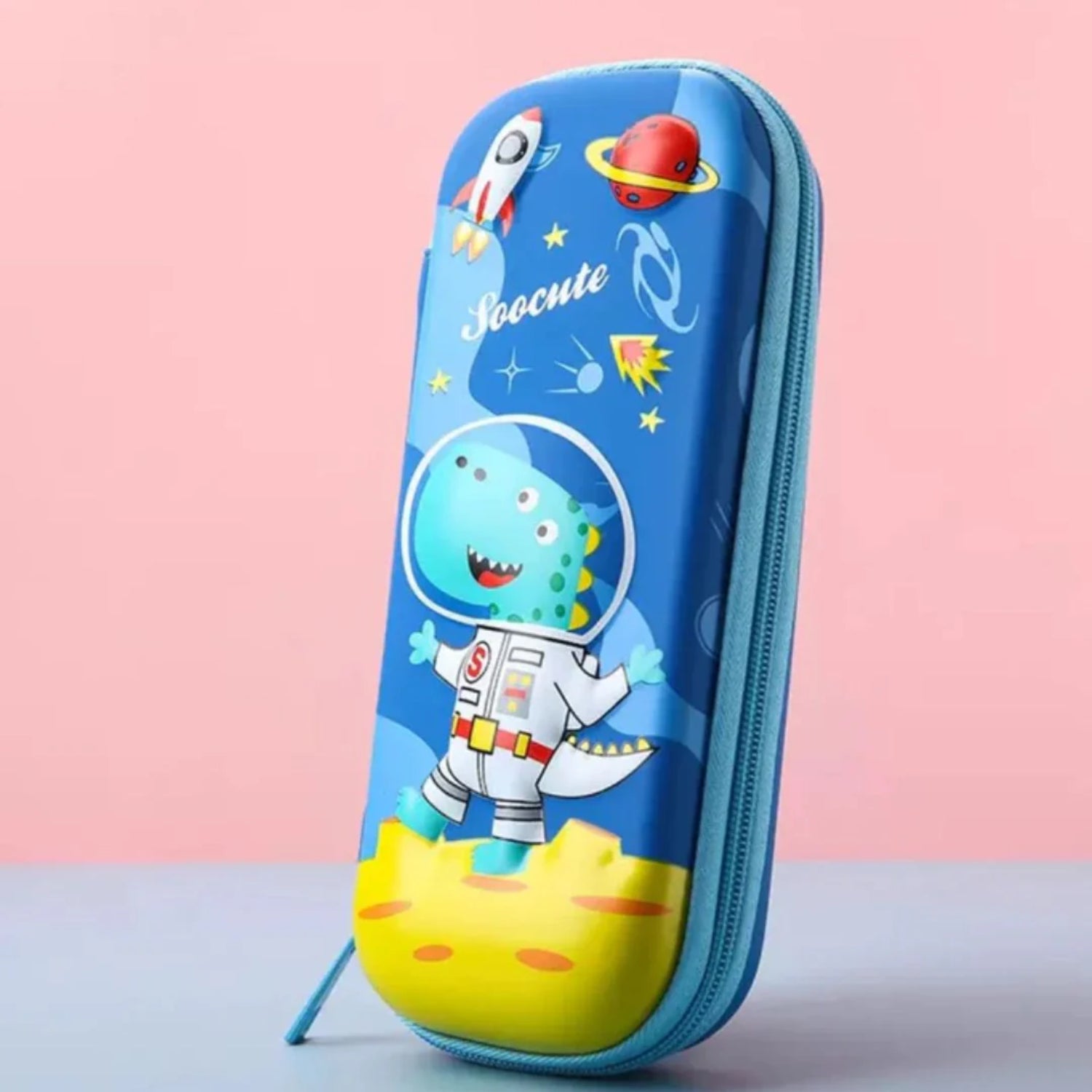 3D Hardtop Astronaut Pencil Case: Multipurpose Organizer for Students