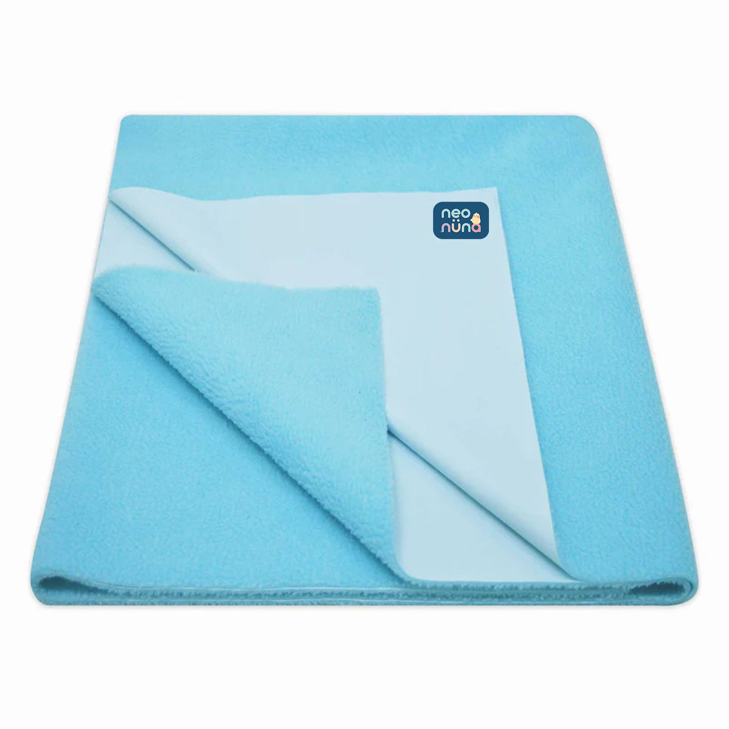 Waterproof Baby Bed Protector Dry Sheet for New Born Babies, Baby Blue