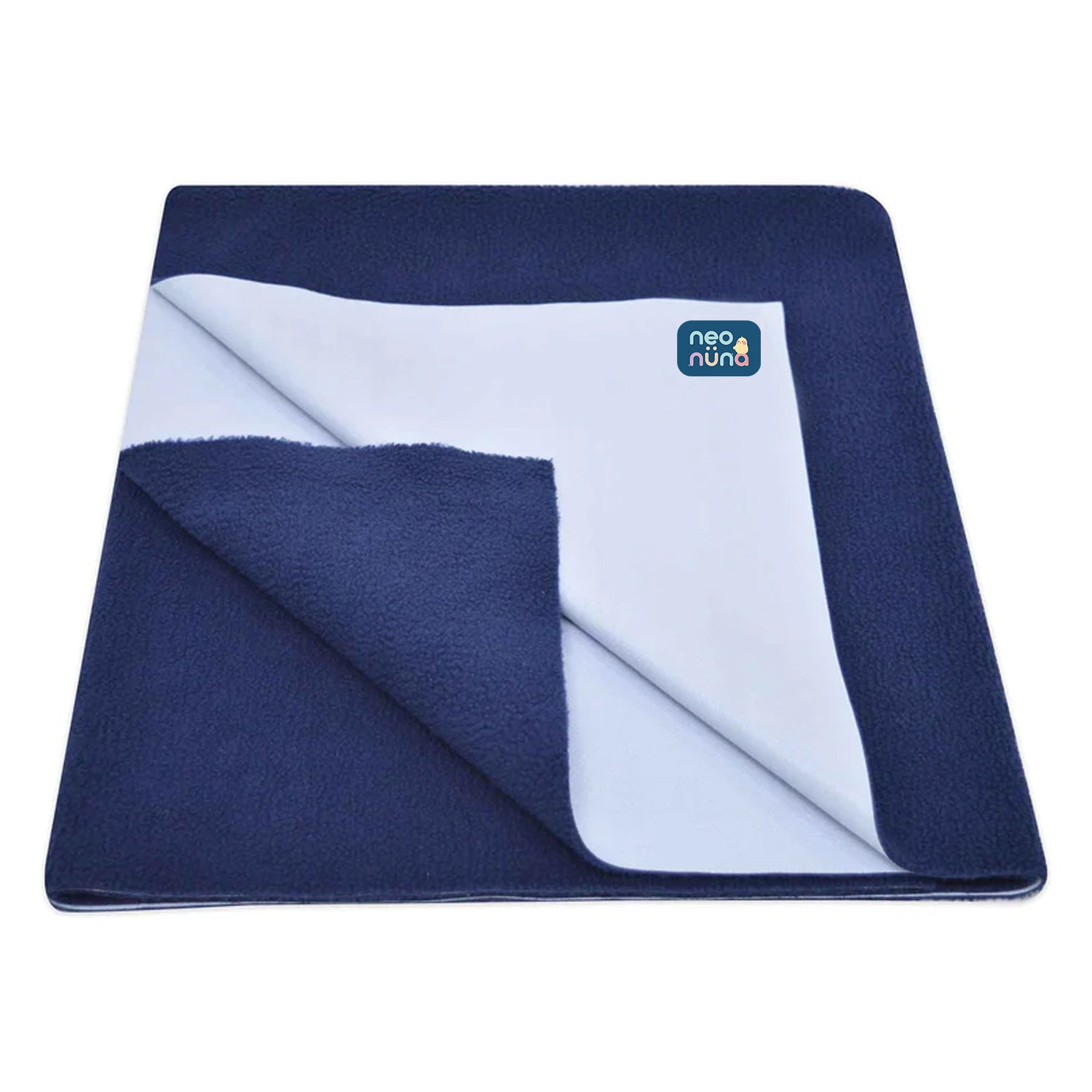 Waterproof Baby Bed Protector Dry Sheet for New Born Babies , Midnight Blue